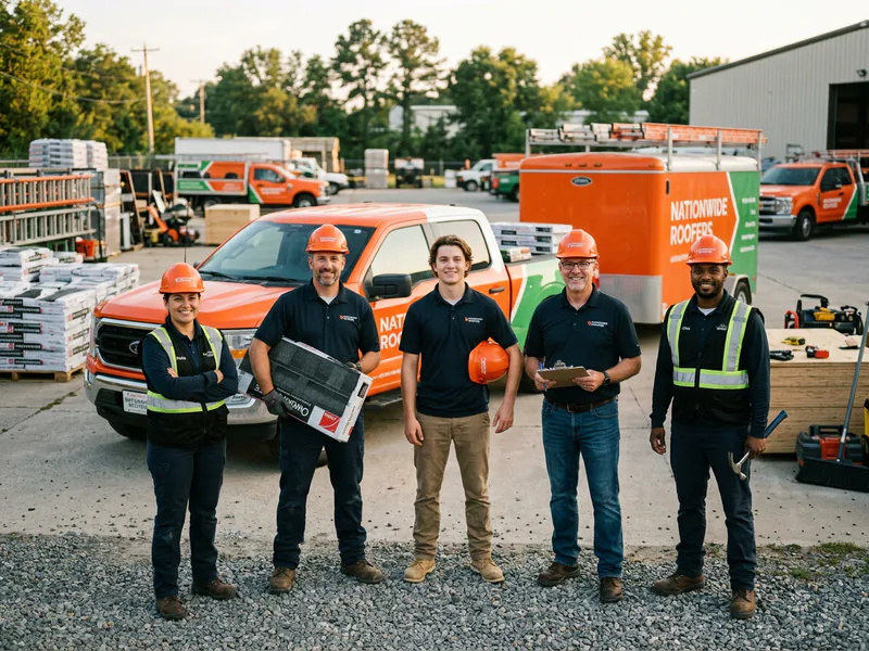 Natiowide Roofers - roof installation in Gibsonville near me